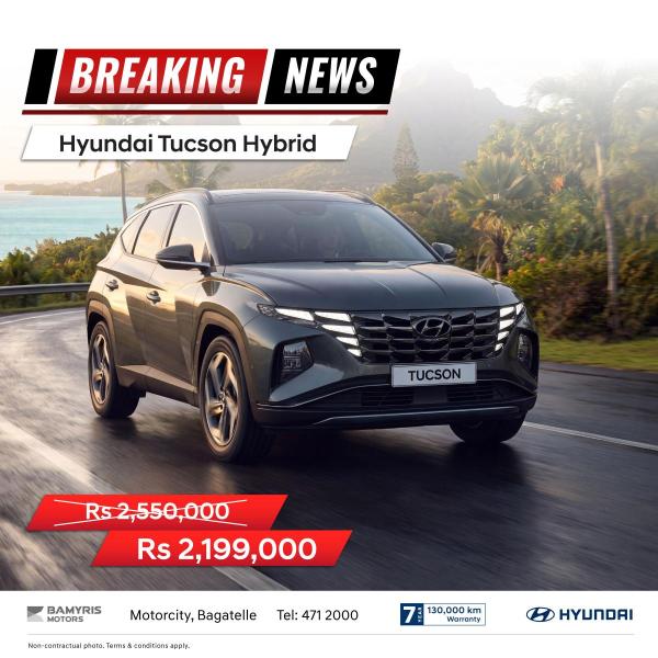 Hyundai Tucson Hybrid campaign offer